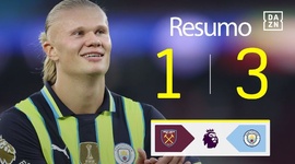 Premier League: West Ham 1 - 3 Man City (2024-2025)