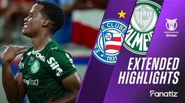Brasileirão: Bahia 1 - 2 Palmeiras (2026)