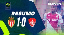 Ligue 1: Monaco 1 - 0 Stade Brest (2022-2023)