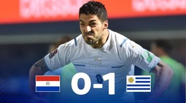 Qualificação Mundial América do Sul: Paraguai 0 - 1 Uruguai (2022)