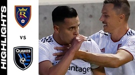Major League Soccer: Salt Lake 1 - 2 San Jose (2021)