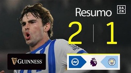 Premier League: Brighton 2 - 1 Man City (2024-2025)