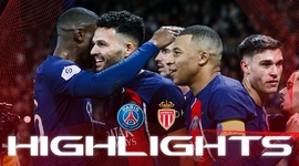 Ligue 1: PSG 5 - 2 Monaco (2023-2024)