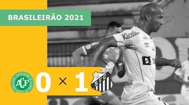 Brasileirão: Chapecoense 0 - 1 Santos (2021)