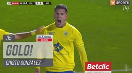Liga Portugal Betclic: Desp. Chaves vs Arouca, Golo 1-1 Cristo González (2023-2024)