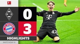 Bundesliga: Mönchengladbach 0 - 3 Bayern München (2025-2026)