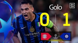 Liga Campeões: Bayern München vs Inter, Golo 0-1 Lautaro Martínez (2024-2025)