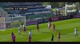 Liga NOS: Paços Ferreira (3-0) Moreirense, Golo Hélder, 44m (2020-2021)