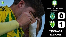 Juniores A S19 I Divisão: Sporting 0 - 1 Tondela (2024-2025)