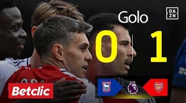 Premier League: Ipswich Town vs Arsenal, Golo 0-1 Trossard (2024-2025)