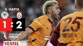 Super Ligi: Konyaspor 1 - 2 Galatasaray (2024-2025)