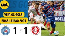Brasileirão: Bahia 1 - 1 Internacional (2024)