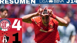 Liga MX: Toluca 4 - 1 Atlas (2023-2024)