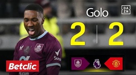 Premier League: Burnley vs Man Utd, Golo 2-2 Jaidon Anthony (2025-2026)