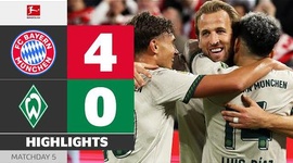 Bundesliga: Bayern München 4 - 0 Werder Bremen (2025-2026)
