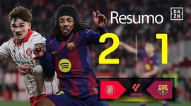 La Liga: Girona 2 - 1 Barcelona (2025-2026)