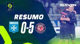 Ligue 1: Auxerre 0 - 5 Toulouse (2022-2023)