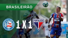 Brasileirão: Bahia 1 - 1 Fortaleza (2019)