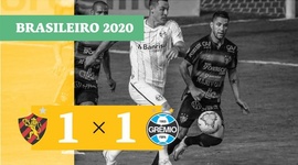 Brasileirão: Sport 1 - 1 Grêmio (2020)
