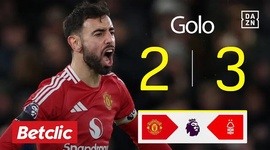 Premier League: Man Utd vs Nottingham Forest, Golo 2-3 Bruno Fernandes (2024-2025)