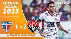 Copa do Nordeste: Fortaleza 1 - 2 Vitória (2025)
