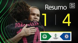 Liga Conferência Europa: Panathinaikos 1 - 4 Chelsea (2024-2025)
