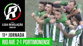 Liga Revelação: Rio Ave 2 - 1 Portimonense (2019-2020)
