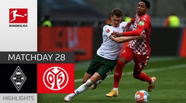 Bundesliga: Mönchengladbach 1 - 1 Mainz (2021-2022)