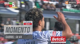 Liga Portugal Betclic: CF Estrela Amadora vs Santa Clara, Jogada Gabriel Silva, 15' (2024-2025)