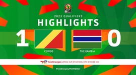 Qualificação CAN: Congo 1 - 0 Gâmbia (2023)