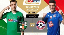 A Lyga: Kauno Zalgiris 0 - 0 FK Panevezys (2024)