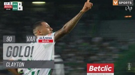 Liga Portugal Betclic: Sporting vs Rio Ave, Golo 3-1 Clayton (2024-2025)
