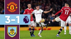 Premier League: Man Utd 3 - 1 Burnley (2021-2022)
