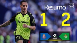 La Liga: Espanyol 1 - 2 Bétis (2024-2025)
