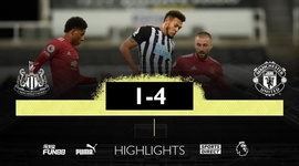 Premier League: Newcastle 1 - 4 Man Utd (2020-2021)