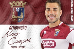 Torreense: Defesa Nuno Campos aumenta lote de renovações do clube