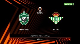 Liga Europa: Ludogorets 0 - 1 Bétis (2022-2023)