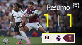 Premier League: Fulham 1 - 1 West Ham (2024-2025)