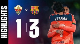 La Liga: Elche 1 - 3 Barcelona (2025-2026)