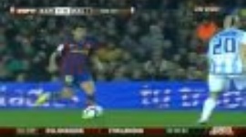 La Liga: Barcelona 2-1 Málaga (2009-2010)
