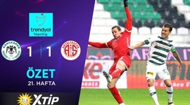 Super Ligi: Konyaspor 1 - 1 Antalyaspor (2023-2024)
