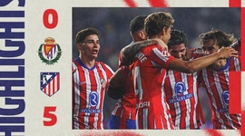 La Liga: Valladolid 0 - 5 Atlético Madrid (2024-2025)