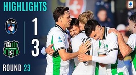 Serie A: Pisa 1 - 3 Sassuolo (2025-2026)