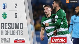 Liga Portugal Betclic: Vizela 2 - 5 Sporting (2023-2024)