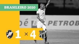 Brasileirão: Vasco 1 - 4 Ceará (2020)