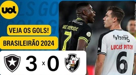 Brasileirão: Botafogo 3 - 0 Vasco (2024)
