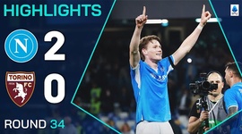 Serie A: Napoli 2 - 0 Torino (2024-2025)