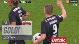 Liga Portugal Betclic: FC Porto vs Sporting, Golo 2-2 Gyokeres (2023-2024)