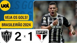 Brasileirão: Atlético-MG 2 - 1 São Paulo (2024)