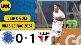 Brasileirão: Cruzeiro 0 - 1 São Paulo (2024)